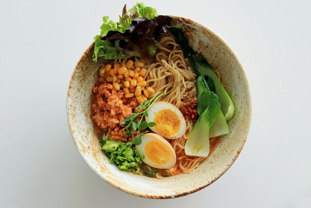 This picture of ramen represents the promise of a reward after a day of hard work.